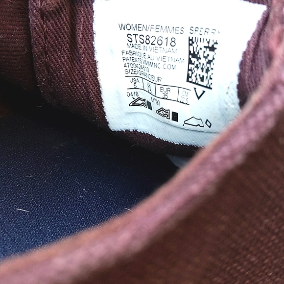 Sperry Womens Purple Crest Vibe Chubby Lace Up Sneaker, Size 5 - Picture 9 of 9